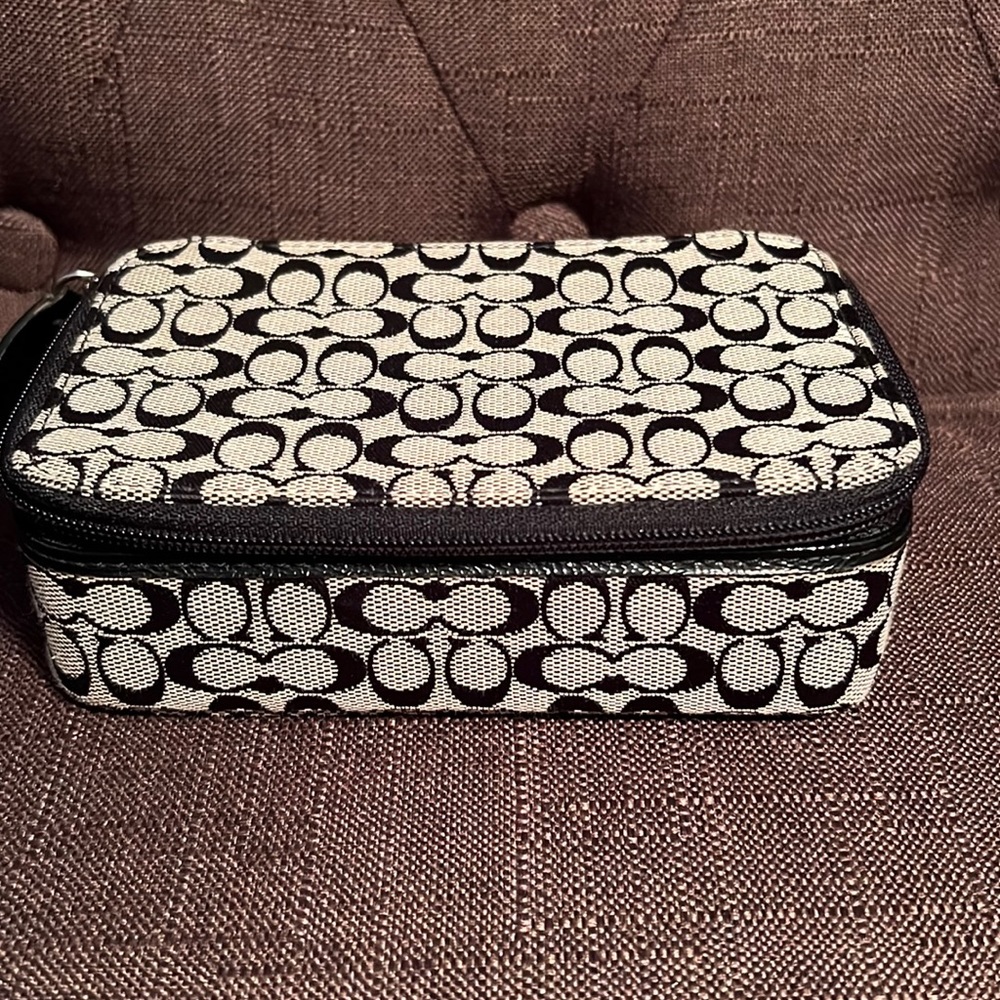 COACH travel jewelry box